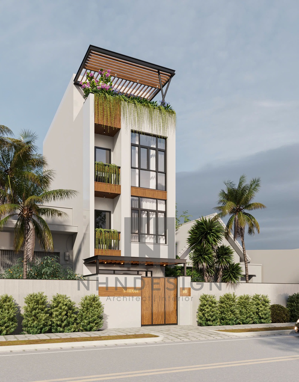 Dự án xây nhà trọn gói của công ty Xây dựng Nam Hà Nội