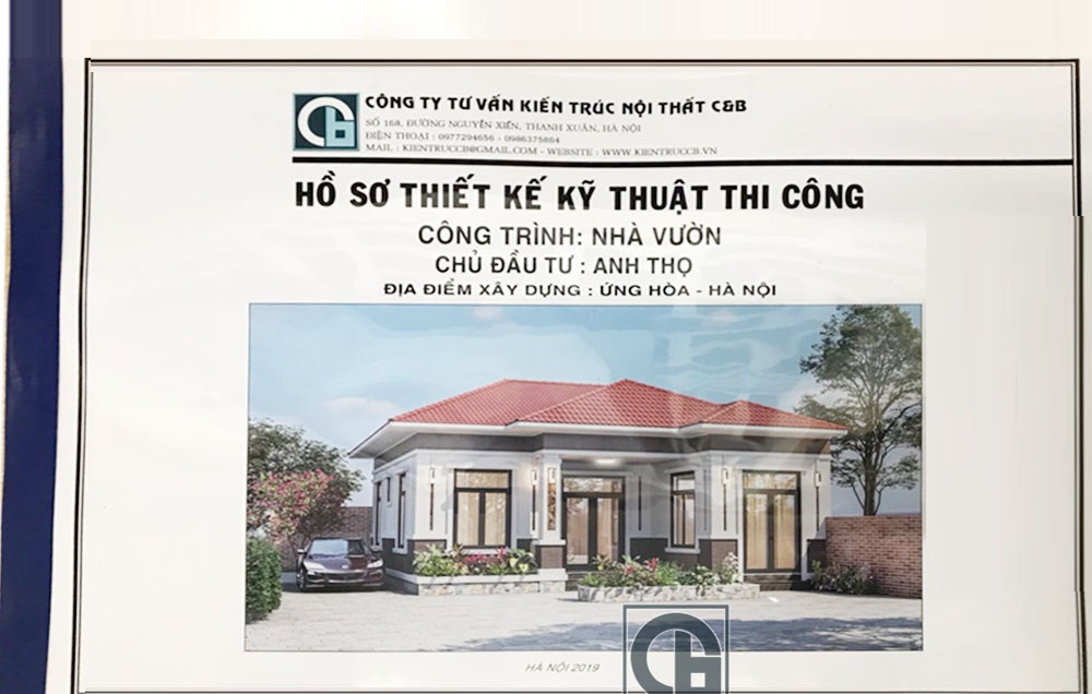 Hồ sơ thiết kế xây dựng