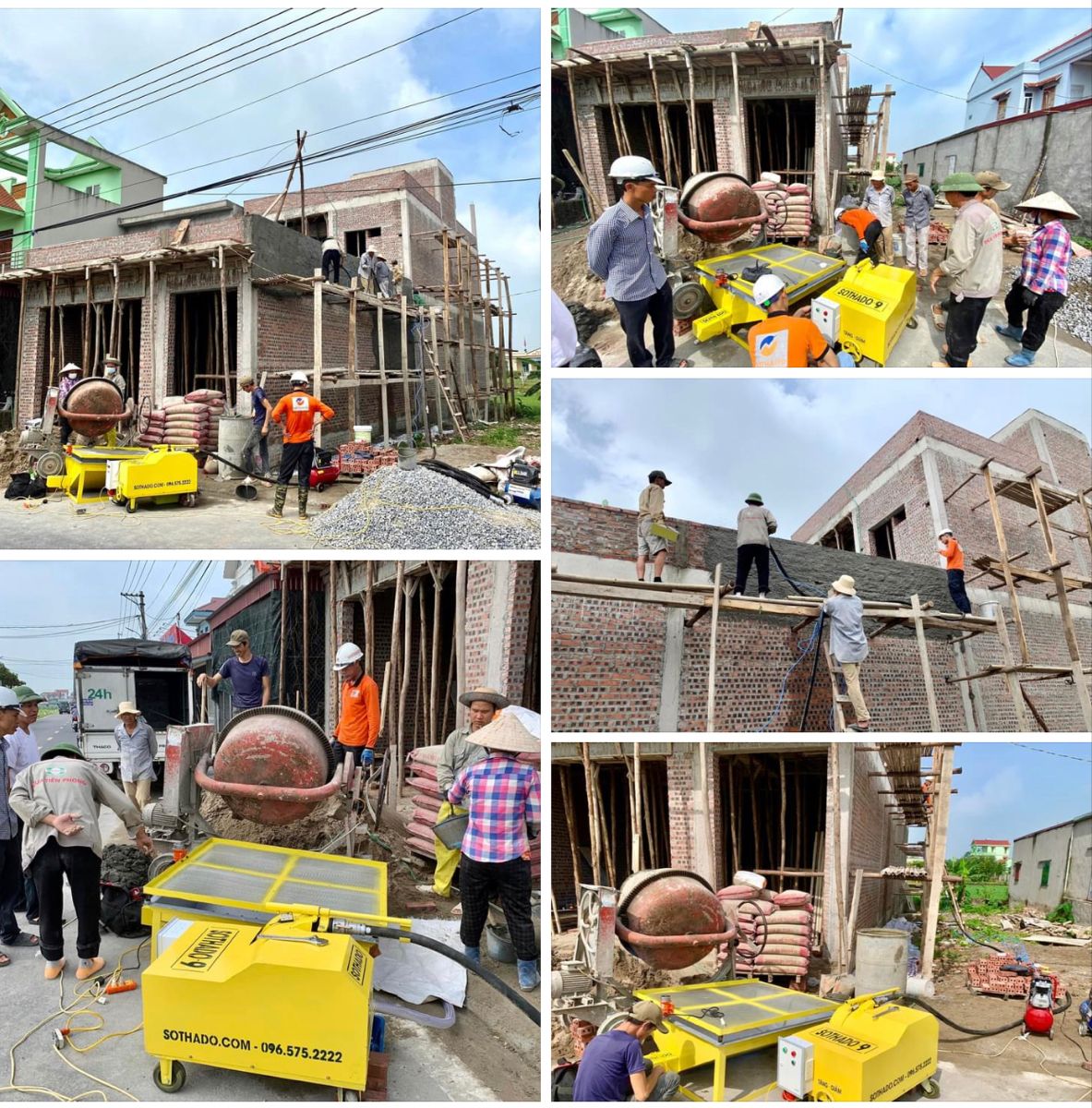 Thi công phần thô, xây dựng cơ bản