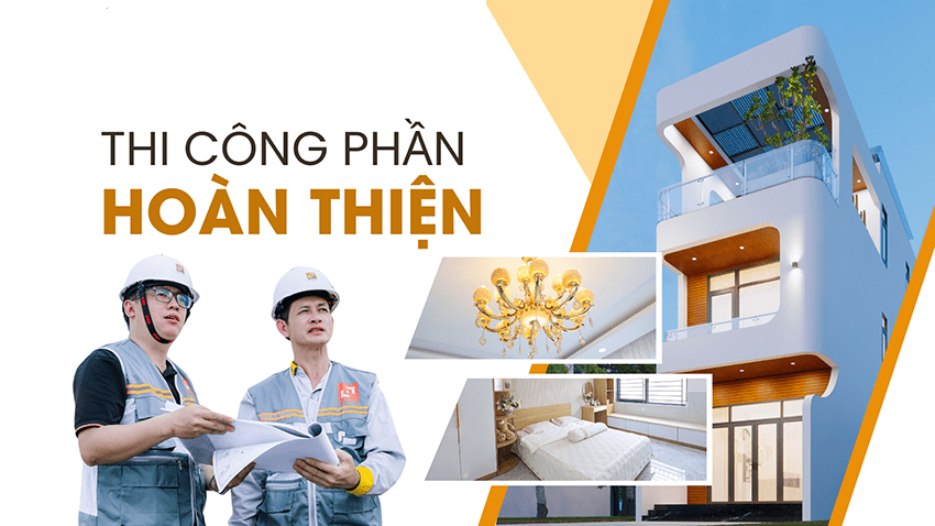 Thi công phần hoàn thiện trọn gói công trình